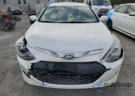 2012 Hyundai Sonata Hybrid из США, поврежденный, VIN KMHEC4A44CA044163